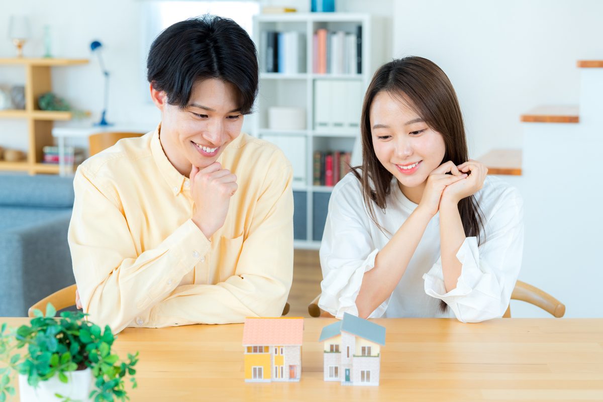 住宅購入を考える夫婦